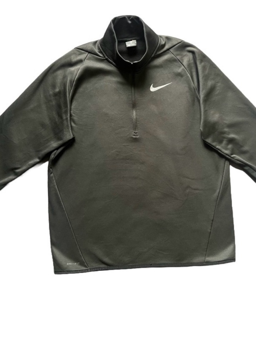 Nike Black Quarter-Zip Performance Pullover Jacket